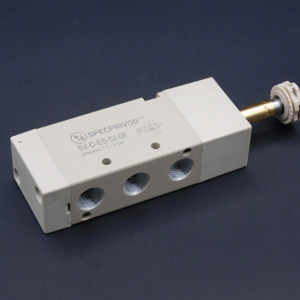 SV-D-ES-52-08 Схема работы 5/2 G1/4" 2500 Нл/мин SV-D-ES-52-08 Схема работы 5/2 G1/4" 2500 Нл/мин