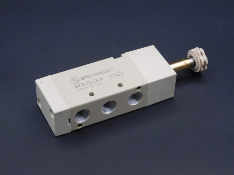 SV-D-ES-52-08 Схема работы 5/2 G1/4" 2500 Нл/мин