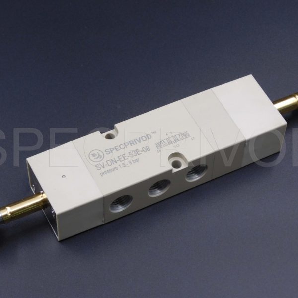 Распределитель SV-DN-EE-53E-08 Схема работы 5/3 G1/4" 2500 Нл/мин Распределитель SV-DN-EE-53E-08 Схема работы 5/3 G1/4" 2500 Нл/мин