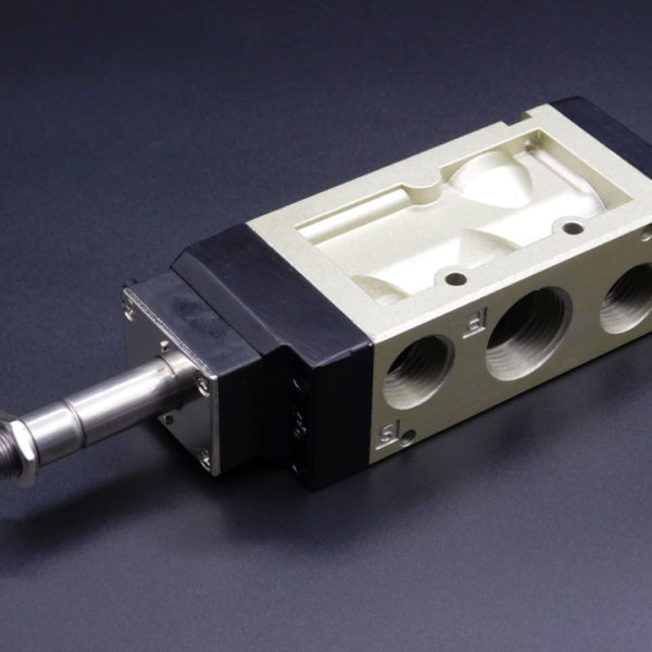 Распределитель SV-EL-ES-52-20 Схема работы 5/2 G3/4" 7500 Нл/мин