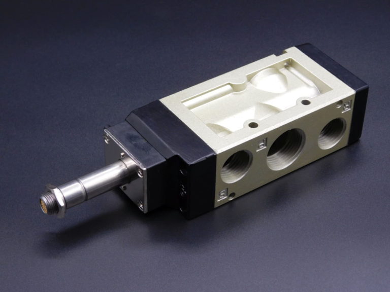 Распределитель SV-EL-ES-52-20 Схема работы 5/2 G3/4" 7500 Нл/мин