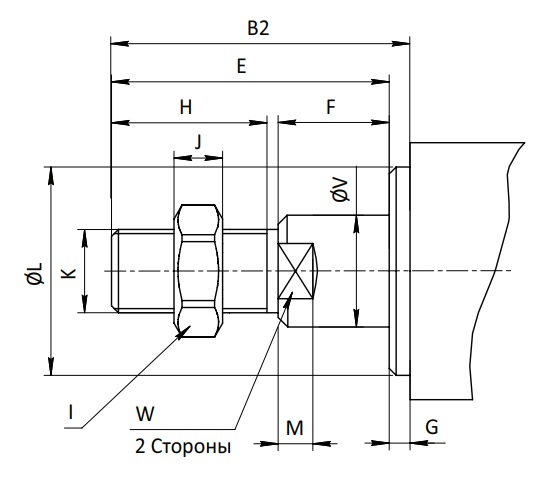 Пневмоцилиндр SC-SDA-20x20