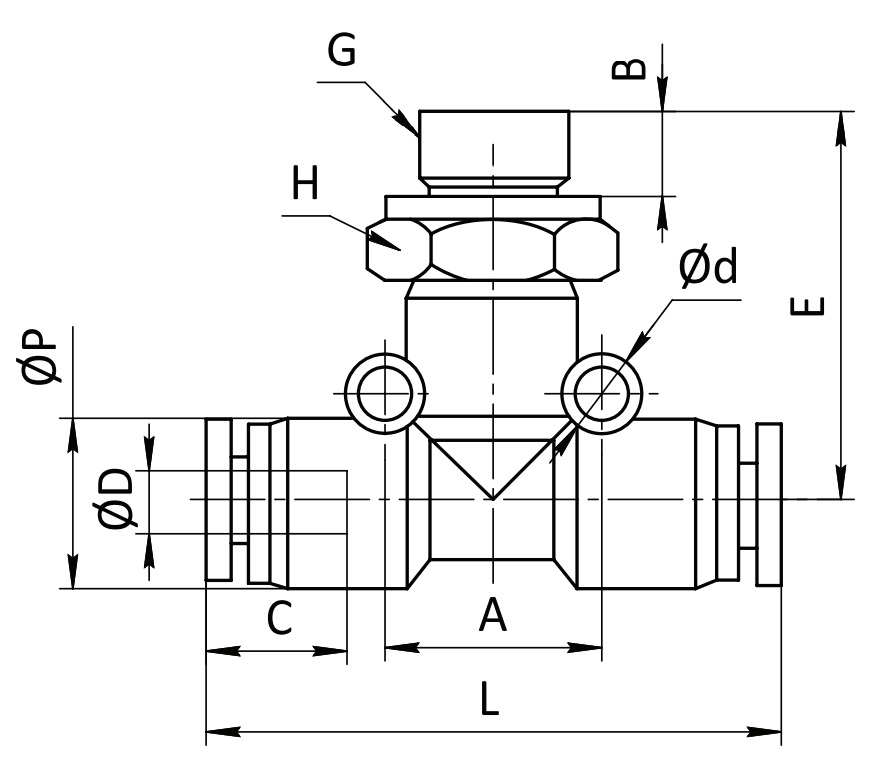 SF-EPB 10G02 ФИТИНГ